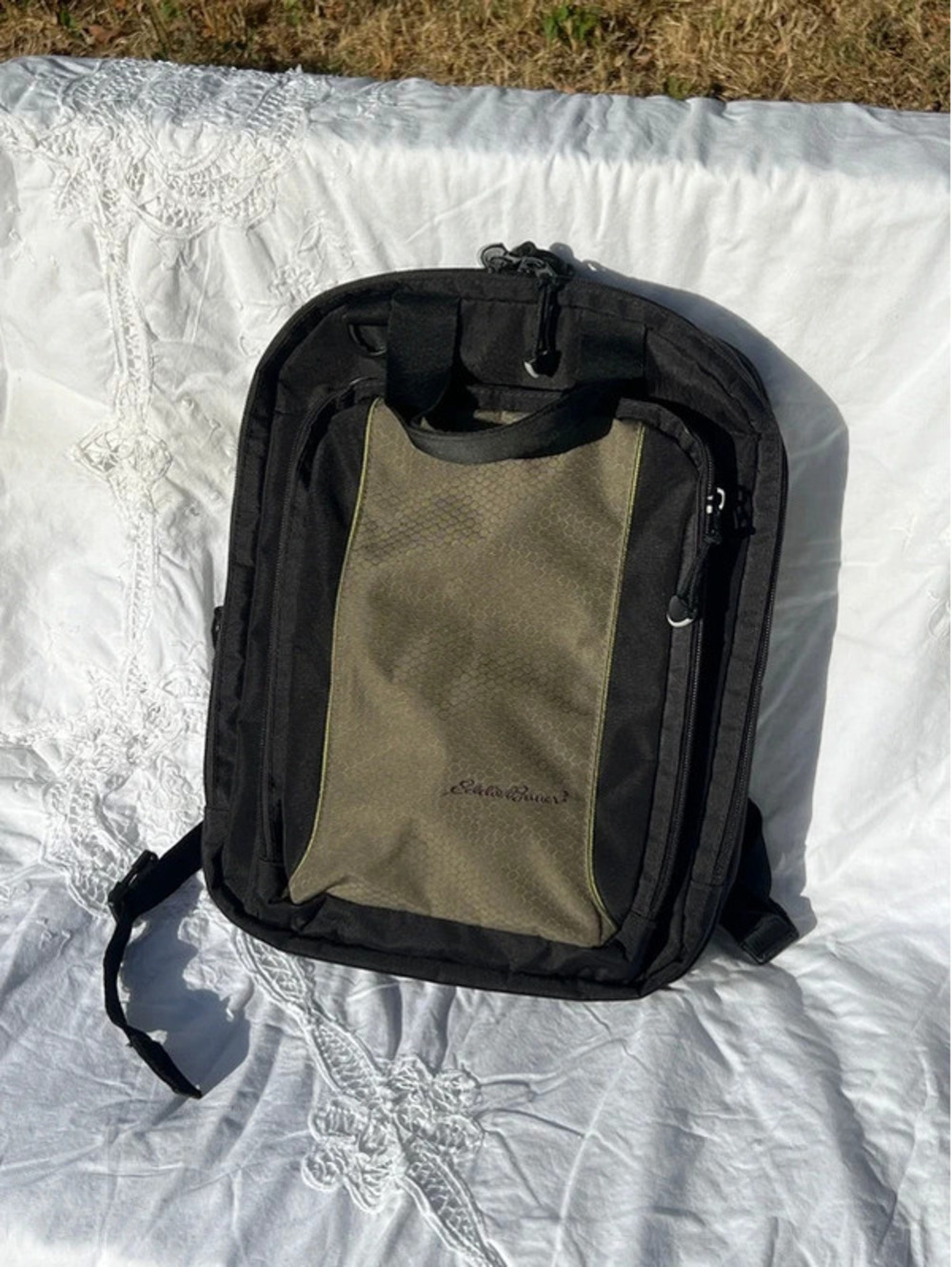 Eddie Bauer Timberline convertible laptop backpack